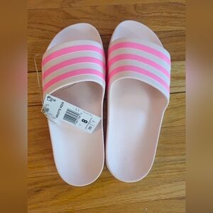 Adidas Pink Slide Sandals
